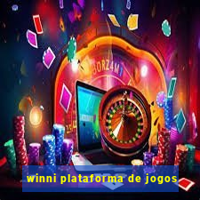 winni plataforma de jogos